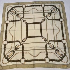 must de Cartier Trinity Belt Logo Scarf